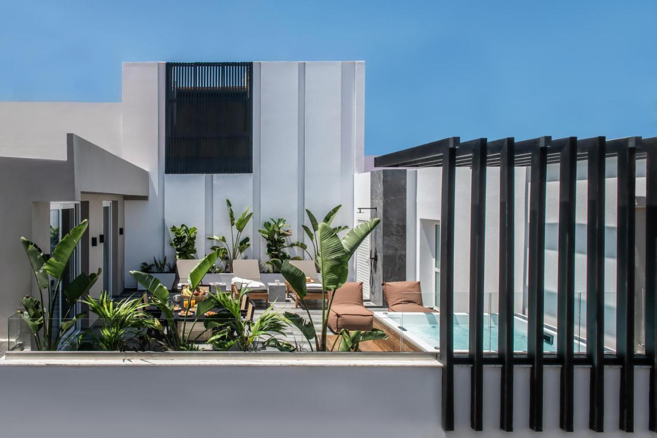 Maison Aqua Suite With Private Mini Pool Jacuzzi Herszonisszosz Kültér fotó