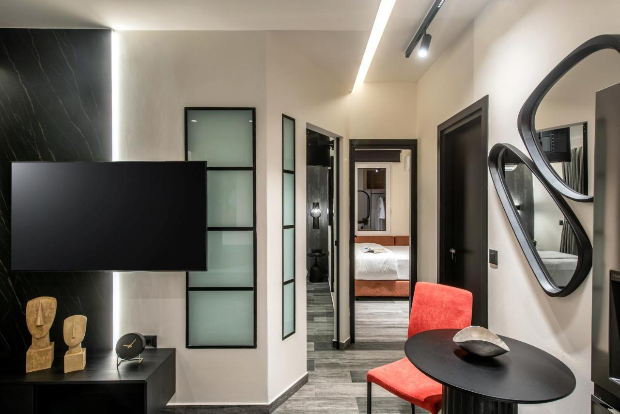 Maison Aqua Suite With Private Mini Pool Jacuzzi Herszonisszosz Kültér fotó