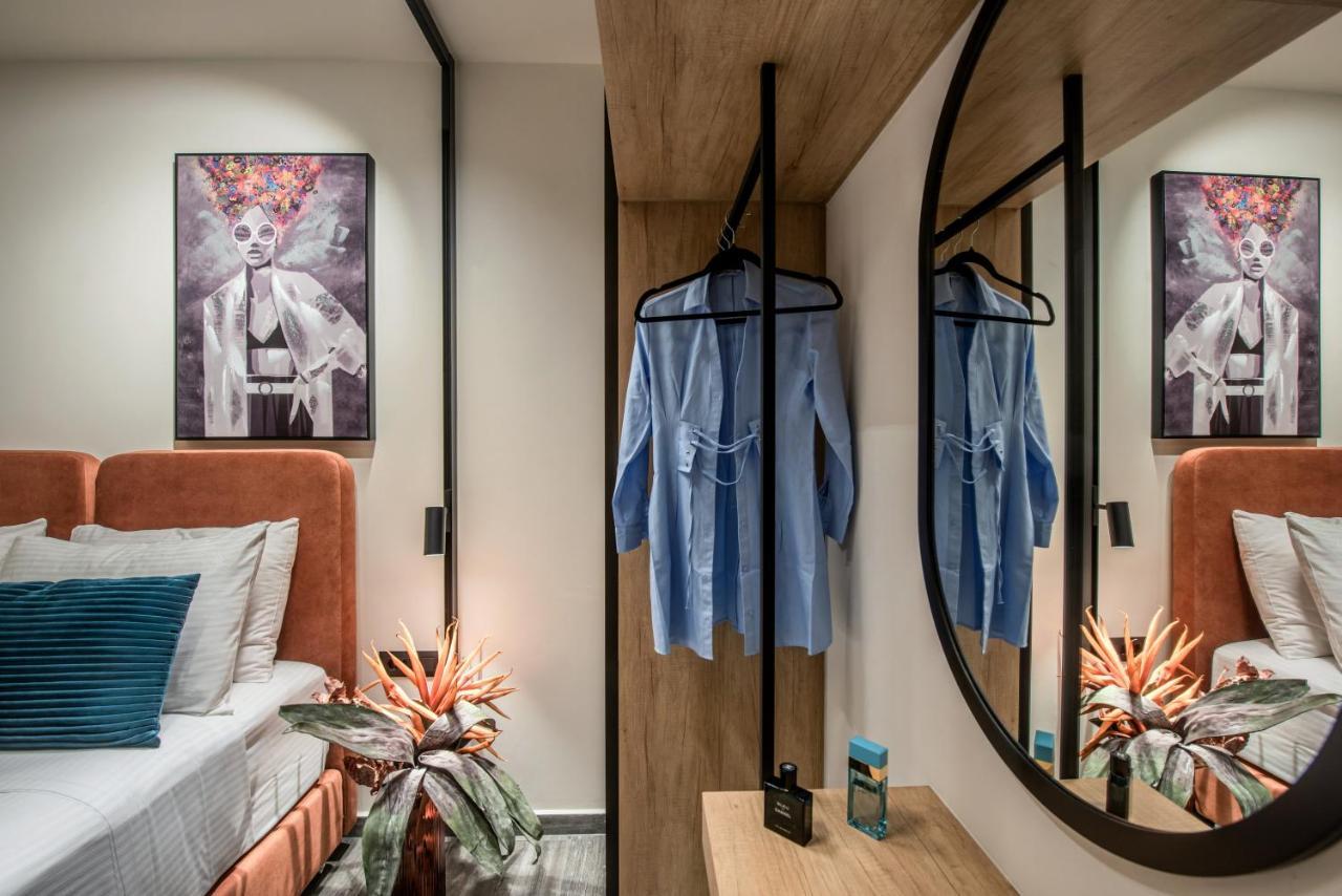 Maison Aqua Suite With Private Mini Pool Jacuzzi Herszonisszosz Kültér fotó